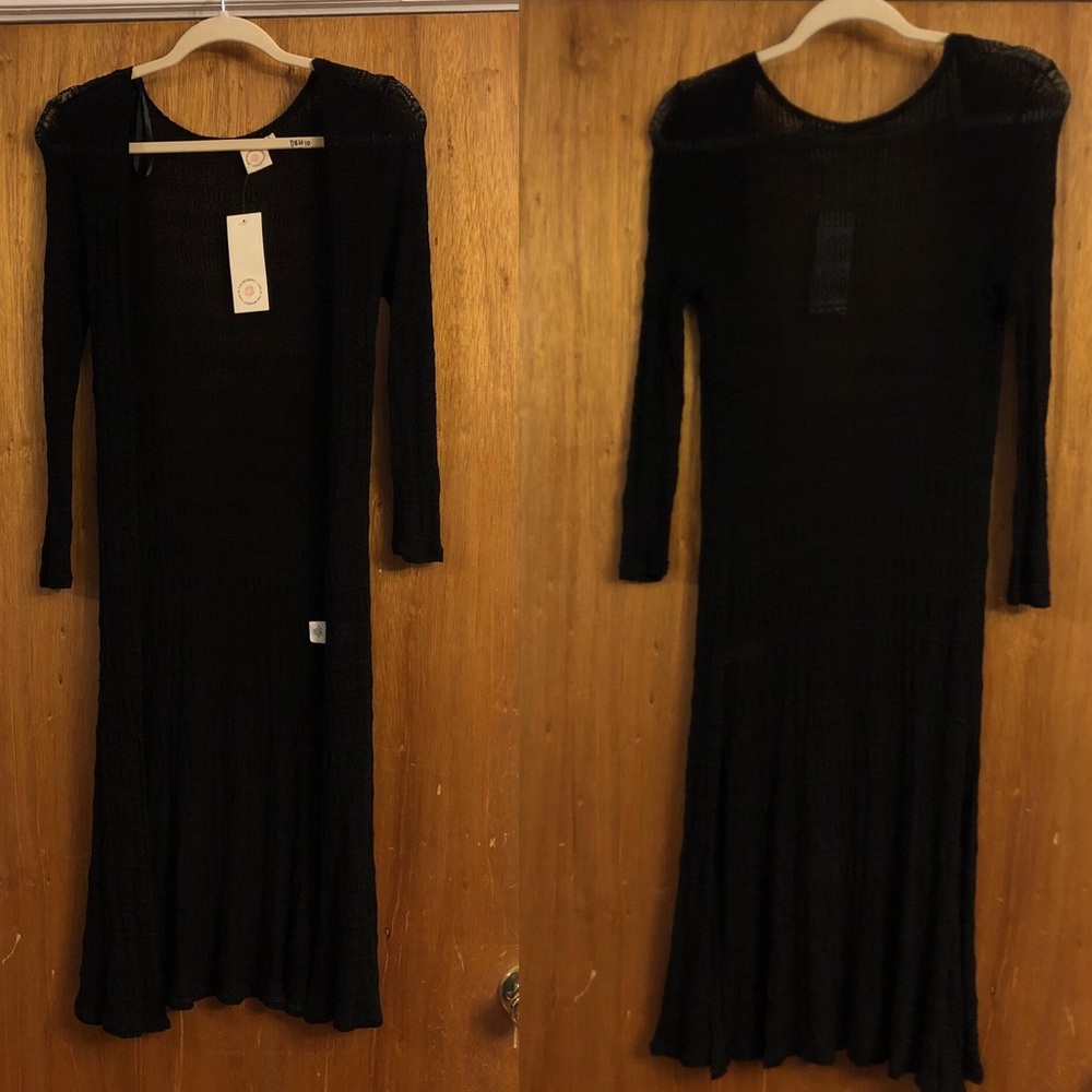 NWT Live In The Moment Long Sleeve Black Cardigan